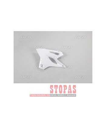 UFO RADIATOR COVERS YAMAHA YZ85 WHITE