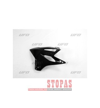 UFO RADIATOR COVERS YAMAHA YZ85 BLACK