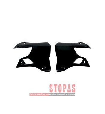 UFO RADIATOR COVERS YAMAHA YZ125/250 BLACK