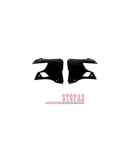 UFO RADIATOR COVERS YAMAHA YZ125/250 BLACK