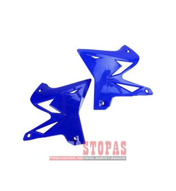 UFO RESTYLE RADIATOR COVERS YAMAHA YZ125/250 REFLEX-BLUE