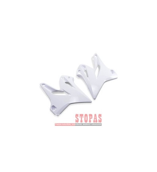 UFO RADIATOR COVERS YAMAHA YZ125/250 WHITE
