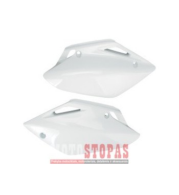 UFO SIDE PANELS HONDA CRF150R WHITE 