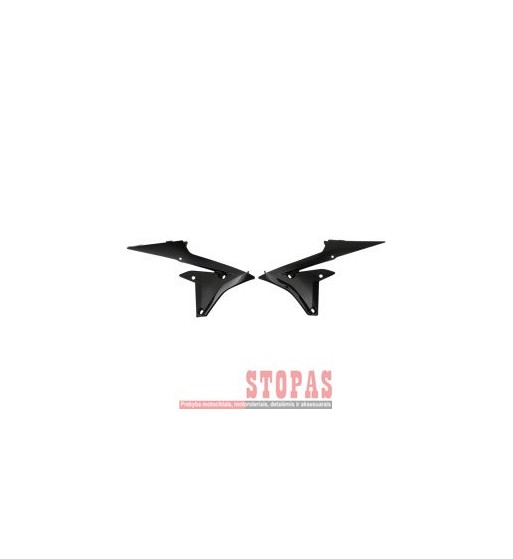 UFO RADIATOR COVERS YAMAHA YZ250/450F BLACK