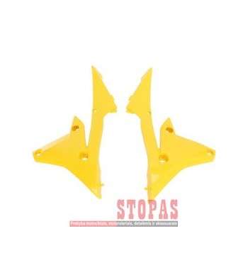 UFO RADIATOR COVERS YAMAHA YZ250/450F YELLOW
