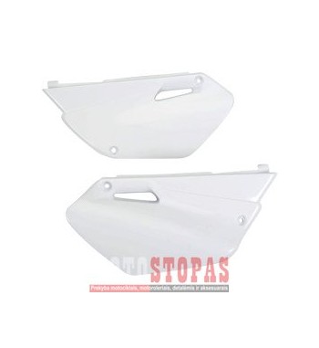 UFO SIDE PANELS YAMAHA YZ85 WHITE
