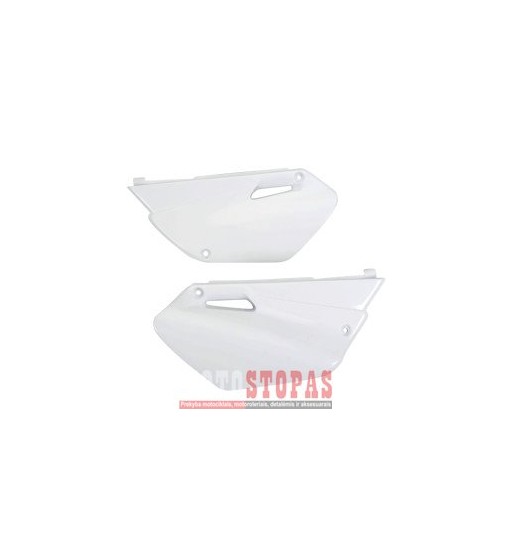 UFO SIDE PANELS YAMAHA YZ85 WHITE
