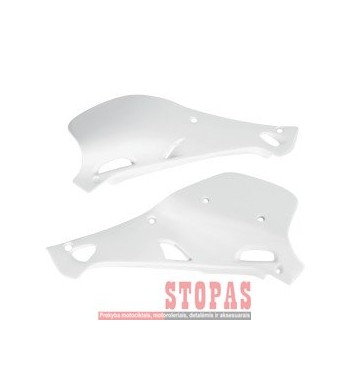 UFO SIDE PANELS YAMAHA YZ125/250 WHITE