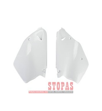 UFO SIDE PANELS YAMAHA YZ125/250 WHITE
