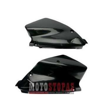UFO SIDE PANELS YAMAHA YZ125/250 BLACK