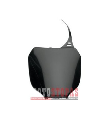 UFO FRONT NUMBER PLATE YAMAHA YZ/YZF/WRF BLACK