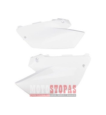UFO RESTYLE SIDE PANELS YAMAHA YZ125/250 WHITE