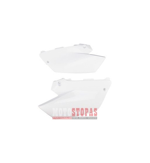 UFO RESTYLE SIDE PANELS YAMAHA YZ125/250 WHITE