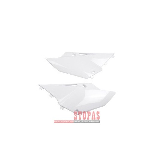 UFO SIDE PANELS YAMAHA YZ125/250 WHITE