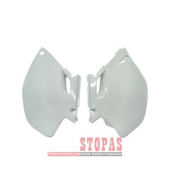UFO SIDE PANELS YAMAHA YZ250/450F WHITE
