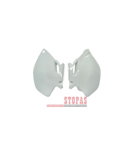UFO SIDE PANELS YAMAHA YZ250/450F WHITE