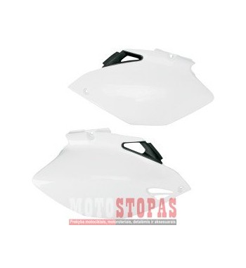 UFO SIDE PANELS YAMAHA YZ250/450F WHITE
