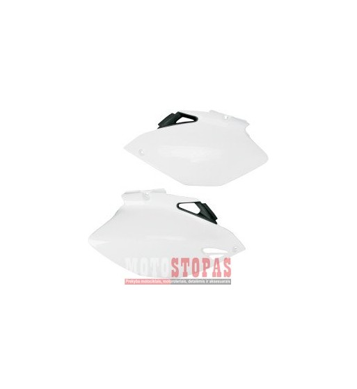 UFO SIDE PANELS YAMAHA YZ250/450F WHITE