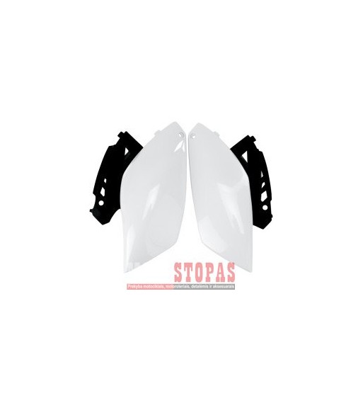 UFO SIDE PANELS YAMAHA YZ250F WHITE