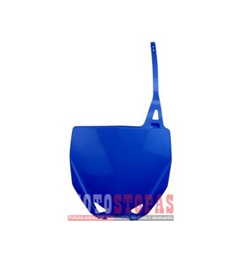 UFO FRONT NUMBER PLATE BLUE YZ 65/85