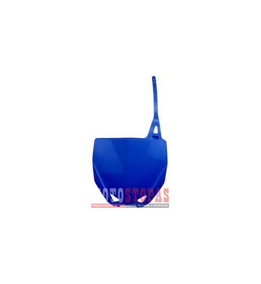 UFO FRONT NUMBER PLATE BLUE YZ 65/85