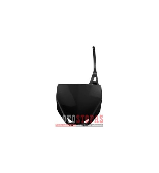 UFO FRONT NUMBER PLATE BLACK YZ 65/85