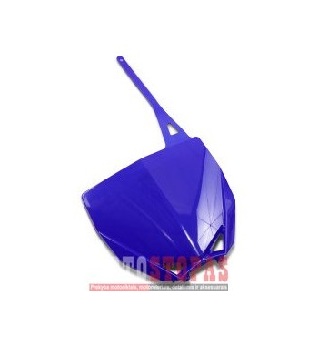 UFO FRONT NUMBER PLATE YAMAHA YZ85 REFLEX-BLUE