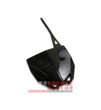 UFO FRONT NUMBER PLATE YAMAHA YZ85 BLACK