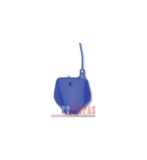 UFO FRONT NUMBER PLATE YAMAHA YZ/YZF/WRF REFLEX-BLUE