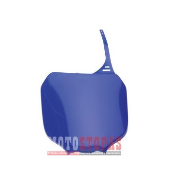 UFO FRONT NUMBER PLATE YAMAHA YZ/YZF/WRF REFLEX-BLUE 