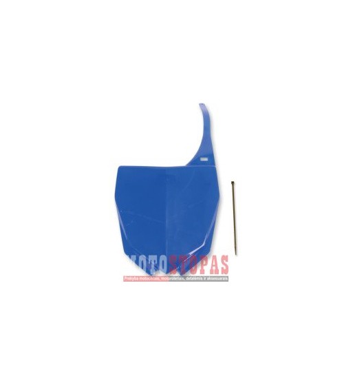 UFO FRONT NUMBER PLATE YAMAHA YZ250/450F REFLEX-BLUE