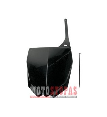 UFO FRONT NUMBER PLATE YAMAHA YZ250/450F BLACK