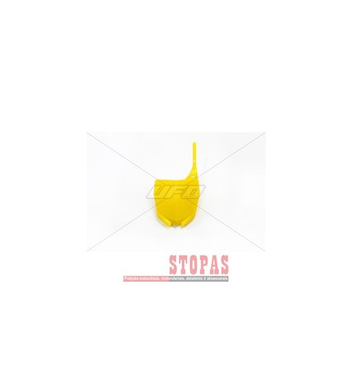 UFO FRONT NUMBER PLATE YAMAHA YZ250/450F YELLOW