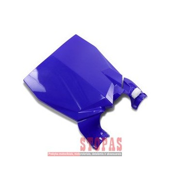 UFO STADIUM FRONT NUMBER PLATE YAMAHA YZ250/450F REFLEX-BLUE