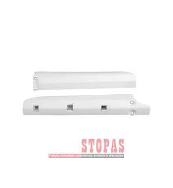UFO FORK SLIDER PROTECTORS YAMAHA YZ85 WHITE