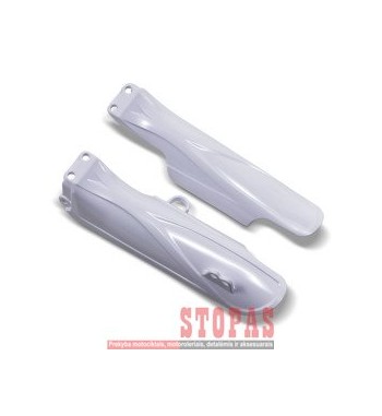 UFO FORK COVERS YZ85 WHITE
