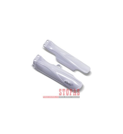 UFO FORK COVERS YZ85 WHITE