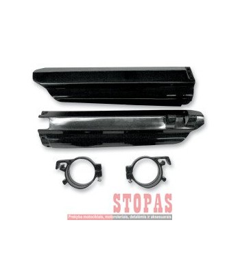 UFO FORK SLIDER PROTECTORS YAMAHA YZ/YZF/WRF BLACK