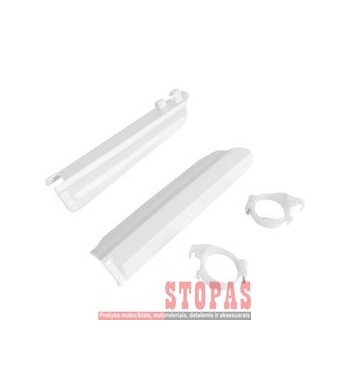 UFO FORK SLIDER PROTECTORS YAMAHA YZ/YZF/WRF WHITE 