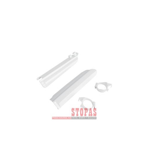 UFO FORK SLIDER PROTECTORS YAMAHA YZ/YZF/WRF WHITE 