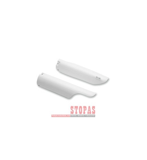 UFO FORK SLIDER PROTECTORS YAMAHA YZ/YZF WHITE