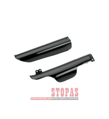 UFO FORK SLIDER PROTECTORS YAMAHA YZ/YZF BLACK