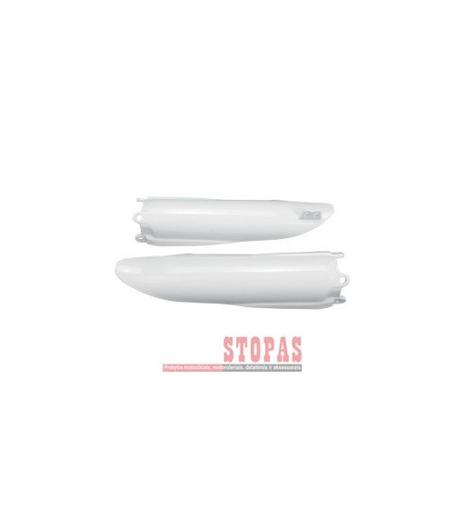 UFO FORK SLIDER PROTECTORS YAMAHA YZ/YZF WHITE