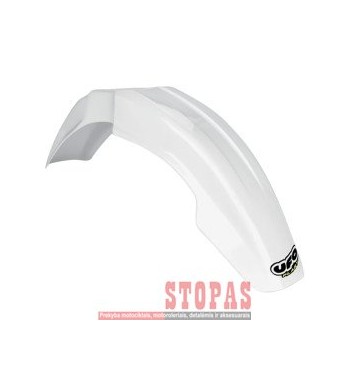 UFO FRONT FENDER YAMAHA YZ125/250 WHITE