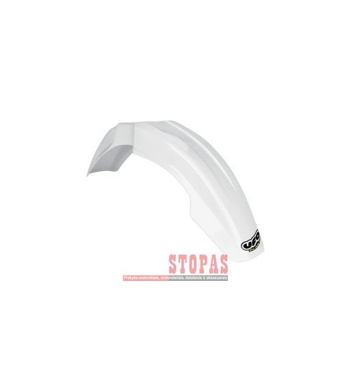 UFO FRONT FENDER YAMAHA YZ125/250 WHITE