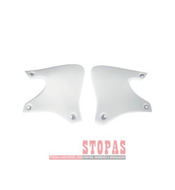 UFO RADIATOR COVERS YAMAHA YZ/WR400/426F WHITE