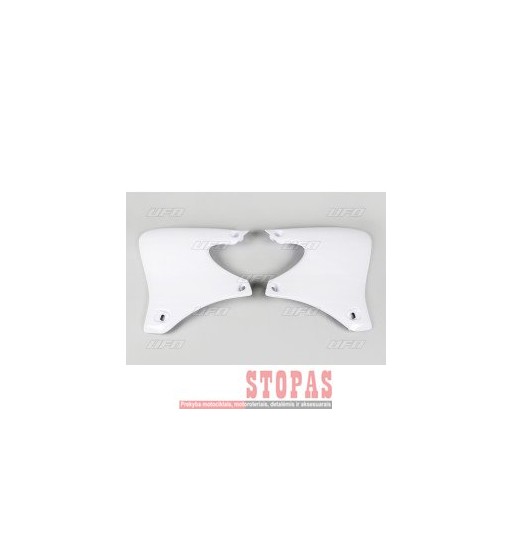 UFO RADIATOR COVERS YAMAHA YZ/WR400/426F WHITE