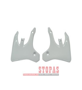 UFO RADIATOR COVERS YAMAHA YZ/WR250/450F WHITE
