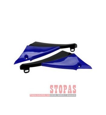 UFO RADIATOR COVER CONNECTOR YAMAHA YZ450F REFLEX-BLUE