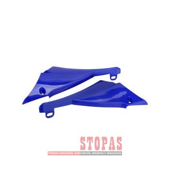 UFO RADIATOR COVER CONNECTOR YAMAHA YZ450F REFLEX-BLUE